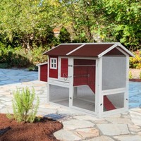 Precision Pet Old Red Barn Chicken Coop 2929 29143 Fd For Sale