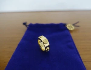 TORY BURCH MILLER STUD RING IN GOLD COLOR - Picture 1 of 12