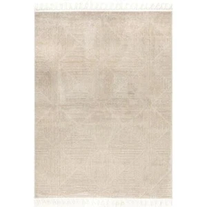 nuLOOM Area Rugs 4'x6' Imported Polypropylene Geometric Synthetic Indoor Beige - Picture 1 of 7