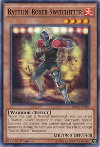 Battlin' Boxer Switchitter MP14-EN001 x 1 Mint  1st  YUGIOH Common - Picture 1 of 1