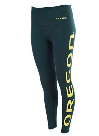 NCAA Oregon Ducks Leggings M/L SLIM FIT! Cover