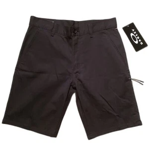 Pantaloncini Oakley Icon Chino Blackout - vestibilità slim - taglia 32 - Nero - Nuovo con etichetta - Foto 1 di 9