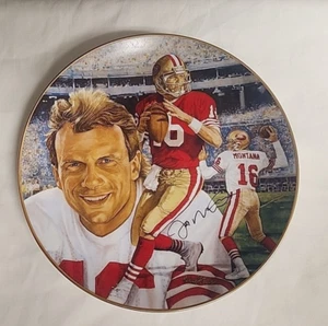 1991 Joe Montana Gartlan Auto Signed Comeback Kid #434 Plate W/Box 49ers RARE - Picture 1 of 6