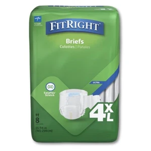 Pannolini per incontinenza Medline FitRight taglia speciale pannolini per adulti da donna - Foto 1 di 3
