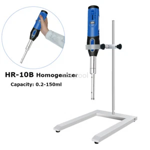 Wireless Handheld Homogenizer Emulsifier Disperser High Shear Mixer 0.2-150ml - Picture 1 of 9
