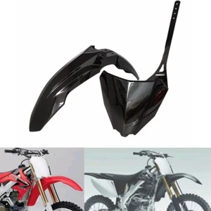 1X Placa de número de guardabarros delantero para Honda CRF250R CRF450R CRF250RX CRF450RX 2017-20 - Imagen 1 de 11