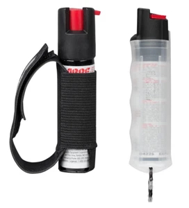 SABRE Protecteur Dog Spray Multipack : 1 avec Porte-clés, 1 avec Sangle à Main Réglable - Photo 1 sur 5