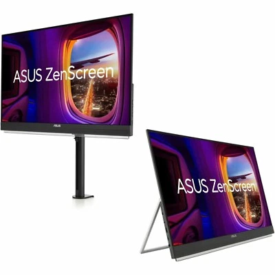 Asus MB27ACF ZenScreen 27" Class WQHD LED Monitor - 16:9 Adaptive Sync - 300 Nit - Image 1 of 4