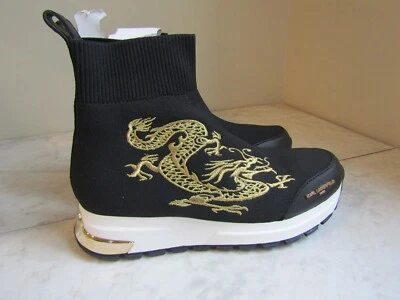 NUEVO EN CAJA Karl Lagerfeld Paris Milo CNY Negro Moda Zapatos Para Mujer Talla 6.5 EU 37 Foto 1 de 4