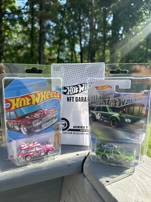 Hot Wheels 2023 Datsun Bluebird Wagon 510 Super Treasure Hunt + NFTG Lot 2 Cars - Image 1 of 4