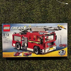 Lego Creator Fire Rescue (6911) - builds firetruck, copter, and car Deadstock - Picture 1 of 6