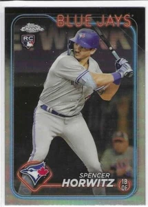 2024 Topps Chrome - Prism Refractor #26 Spencer Horwitz (RC) - Picture 1 of 2