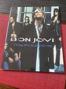 Bon Jovi ‘I'll Sleep When I'm Dead’Tour Program 1993 Australia Vintage Book KTF - Picture 1 of 12