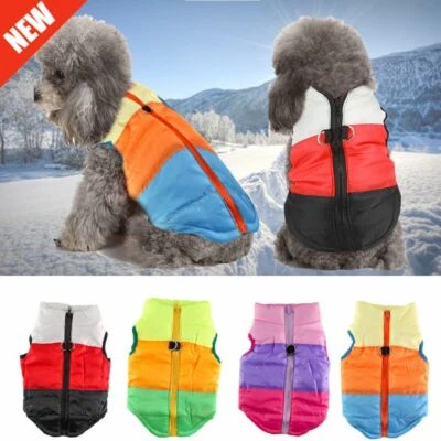 Chihuahua Small Pet Dog Sweater Coat Jacket Clothes Puppy Warm Apparel Costume - Image 1 of 4