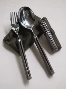 military Outdoor Survival Set, Multifunktions Taschenmesser + Besteck, Camping - Picture 1 of 4