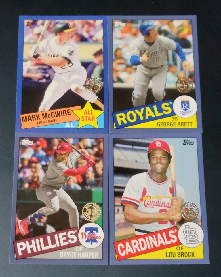 2020 Topps 1985 35th Anniversary BLUE Series 1 / Series 2 / Update You Pick - Image 1 of 1