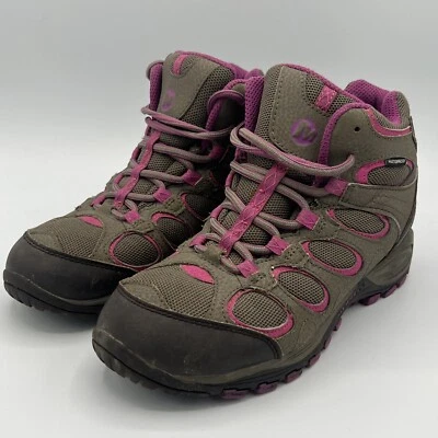 Botas de inverno Merrell Youth Hilltop Vntltr média caminhada ao ar livre em excelente estado usado EUA 3,5 EUR 34,5 - Imagem 1 de 4