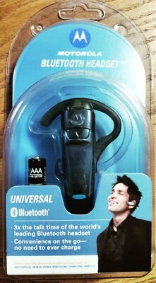 Fone de Ouvido Sem Fio Motorola H300 - NOVO EM FOLHA - NUNCA ABERTO - Imagem 1 de 2