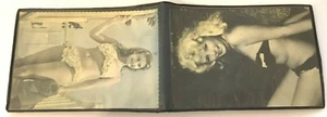 Vintage Pin up pinup wallet from 1960s plastic vynil - Picture 1 of 8