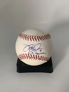 DEE GORDON Autographed Signed Official Ball AIR GORDON Marlins Dodgers Baseball - Picture 1 of 1
