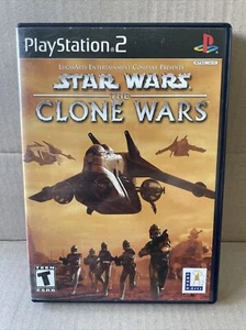 Star Wars: The Clone Wars (PlayStation 2 2002) PS2 Used Very Good Condition - Picture 1 of 4
