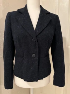 Chadwicks Wool Blue Tweed Blazer - Picture 1 of 4