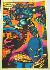Doctor Strange Meets Eternity 22" x 33" Black Light Poster #4007 1971 Third Eye