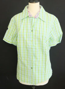 Gerry Weber Edition Glamorous Blouse Size 44 Top Green - Picture 1 of 6