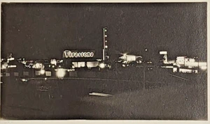 1933 Foto Chicago Weltausstellung Firestone Tire & Rubber Co. Gebäude Schild 23 St. - Bild 1 von 3