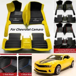 For Chevrolet Camaro LT/LS/RS/SS Car Floor Mat All Model Carpet Waterproof Rugs - Picture 1 of 42