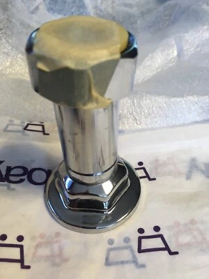 T&S Chrome Brass B-0440 3” Faucet Inlet Extension 1/2" NPT Female Inlet - Image 1 of 4