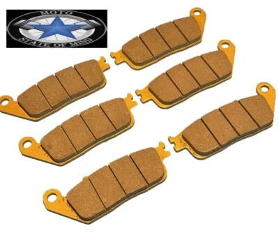 Передние задние тормозные колодки для Honda GL1500C Valkyrie 1500 1996 1997 1998 1999-2003 - Изображение 1 из 2