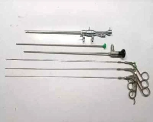 operative sheath flexible grasper forceps 5fr Laparoscope set hysteroscope 4mm - Picture 1 of 7