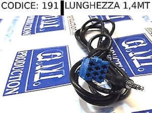 Cable Aux En MP3 Ipod Blaupunkt Becker Comecial Audio 5 Mercedes De 2004 1,4M - Picture 1 of 2