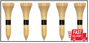 Zivisk Wooden Golf Tees 1-1/2 inch 100 Count 1.5" Short Golf Wood Bamboo Tees... - Picture 1 of 3