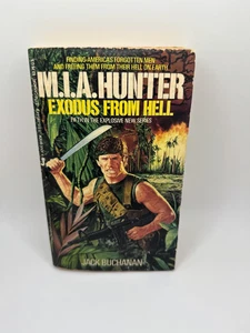 M.I.A. Hunter Exodus From Hell by Jack Buchanan 1986 Vintage Paperback - Picture 1 of 6