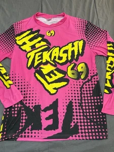 Tekashi 6ix9ine Med Long Sleeve Pink Shirt Limited Edition Grillz Made in USA - Bild 1 von 15