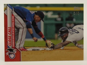 Niko Goodrum 2020 Topps Mini On Demand rojo #3/5 llamada cerrada Tigres de Detroit - Imagen 1 de 2