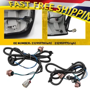 For 16-2019 Chevy Silverado GMC 2500HD Left&Right Side Tail Lamp Wiring Harness - Bild 1 von 8