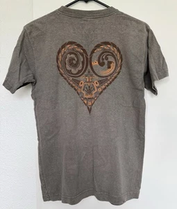 Two Jupiters Jungmaven Hemp Blend Pocket T Shirt Men’s SMALL - 2 Sided - Picture 1 of 4