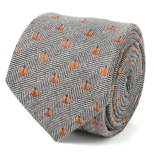 Corbata de espiga de calabaza de vacaciones - Imagen 1 de 6