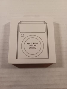 Funda magnética transparente a prueba de golpes Magsafe abatible para Samsung Galaxy Z - Imagen 1 de 4