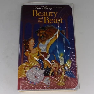 Beauty and the Beast VHS 1992 Animated Disney Classic Buena Vista - Picture 1 of 7
