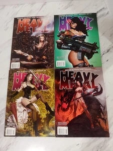Heavy Metal 4 Magazine Lot - Ausgaben von 2010 - Bild 1 von 2