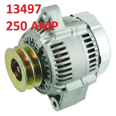 250 Amp High Output Alternator For Toyota Land Cruiser L6 4.5L 1993-1997 13497 - Image 1 of 3