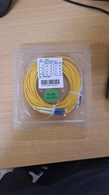 LC to SC singlemode fiber optic - Image 1 of 2