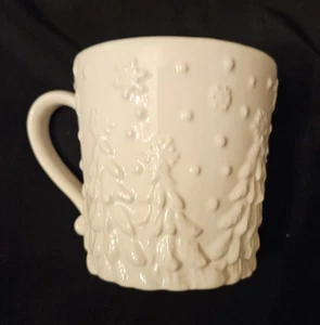 TAZA/TAZA LG Temptations White Winterland Frosted Forest 20 OZ NUEVA EN CAJA - Imagen 1 de 6