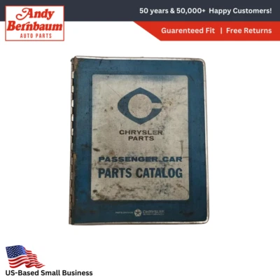 1965 Dodge Chrysler Plymouth Passeggero Auto Parti Manager's Catalogo Manuale - Immagine 1 di 4