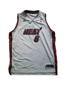 LeBron James Jersey Adidas Miami Heat Authentic On-Court Game Issued XL - Picture 1 of 6