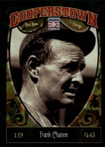 Frank Chance Chicago Cubs 2013 Panini Cooperstown Green Crystal #10 - Picture 1 of 2